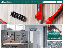 Tablet Screenshot of byggebolig.no